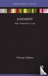 Giddens, Thomas (St Mary's University College, Twickenham, UK) - Judgment - New Trajectories in Law