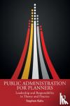 Kehs, Stephen - Public Administration for Planners