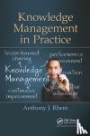 Rhem, Anthony J. (Knowledge Systems Institute, Skokie, Illinois, USA) - Knowledge Management in Practice