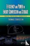 Christen, Thomas (ABB Switzerland Ltd. - Efficiency and Power in Energy Conversion and Storage