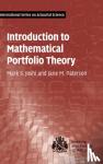 Joshi, Mark S. (University of Melbourne), Paterson, Jane M. - Introduction to Mathematical Portfolio Theory