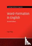 Plag, Ingo (Heinrich-Heine-Universitat Dusseldorf) - Word-Formation in English