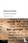 Hogg, Martin (University of Edinburgh) - Obligations - Law and Language