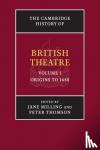  - The Cambridge History of British Theatre