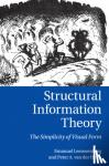 Leeuwenberg, Emanuel (Radboud Universiteit Nijmegen), Helm, Peter A. van der (Radboud Universiteit Nijmegen) - Structural Information Theory - The Simplicity of Visual Form
