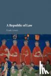 Lovett, Frank (Washington University, St Louis) - A Republic of Law