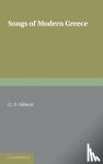  - Songs of Modern Greece - With Introductions, Translations, and Notes