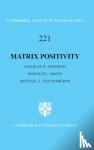 Johnson, Charles R. (College of William and Mary, Virginia), Smith, Ronald L. (University of Tennessee, Chattanooga), Tsatsomeros, Michael J. - Matrix Positivity