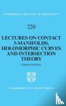 Wendl, Chris (Humboldt-Universitat zu Berlin) - Lectures on Contact 3-Manifolds, Holomorphic Curves and Intersection Theory