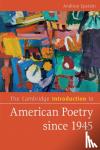Epstein, Andrew (Florida State University) - The Cambridge Introduction to American Poetry since 1945