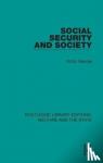 George, Victor - Social Security and Society