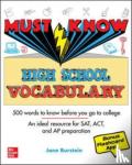 Burstein, Jane R. - Must Know High School Vocabulary