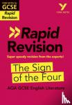 Cairney, Maria - York Notes RAPID AQA GCSE (Revision Guide) The Sign of the Four - for 2026, 2027 exams - - catch up, revise and be ready for 2022 and 2023 assessments and exams