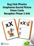 Johnston, Rhona, Watson, Joyce - Bug Club Phonics Grapheme-Sound Picture Frieze Cards Reception Phase 3 (A4)