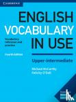 McCarthy, Michael, O'Dell, Felicity - English Vocabulary in Use Upper-Intermediate Book with Answers - Vocabulary Reference and Practice