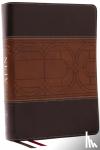 Thomas Nelson - NKJV Study Bible, Leathersoft, Brown, Full-Color, Comfort Print