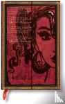 Paperblanks - Amy Winehouse, Tears Dry (Embellished Manuscripts Collection) Mini Lined Hardcover Journal (Wrap Closure)