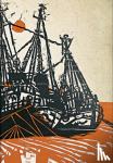 Paperblanks - Mooring (Alistair Bell Collection) Midi Lined Hardcover Journal (Elastic Band Closure)