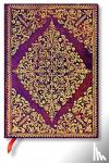 Paperblanks - Viola (Diamond Rosette) Midi Lined Hardcover Journal