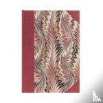 Paperblanks - Rubedo (Cockerell Marbled Paper) Midi Unlined Hardcover Journal