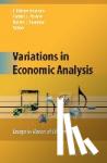 J. Richard Aronson, Harriet L. Parmet, Robert Thornton - Variations in Economic Analysis - Essays in Honor of Eli Schwartz