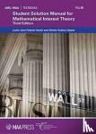 Vaaler, Leslie Jane Federer, Harper, Shinko Kojima - Student Solution Manual for Mathematical Interest Theory