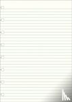  - Filofax A5 Notebook refill - ruled paper white
