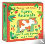 Oldham, Matthew - Usborne First Jigsaws: Farm Animals