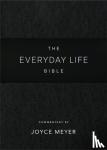 Meyer, Joyce - Everyday Life Bible: Black LeatherLuxe (R)