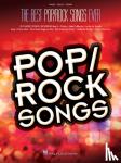 Hal Leonard Publishing Corporation - Best Pop/Rock Songs Ever