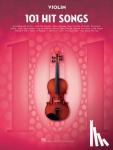 Hal Leonard Publishing Corporation - 101 Hit Songs - For Violin
