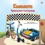 Books, Kidkiddos, Nusinsky, Inna - The Wheels -The Friendship Race (Bulgarian Book for Children)
