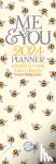  - Emma Bridgewater, Me & You Bumblebee Planner Slim Calendar 2024