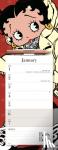 - Betty Boop Week-to-View Magnetic Calendar 2024