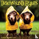 Willow Creek Press - Dachshund Rules 2024 12 X 12 Wall Calendar