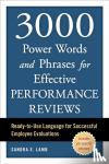 Lamb, Sandra E. - 3000 Power Words and Phrases for Effective Performance Reviews