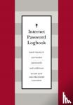 Editors of Rock Point - Internet Password Logbook (Red Leatherette)