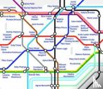 Eddo-Lodge, Reni, Solnit, Rebecca, Watson, Emma - City of Women London Tube Wall Map (A2, 16.5 x 23.4 Inches)