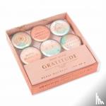 Insights - Gratitude: Glass Magnet Set (Set of 6)