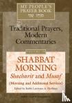  - My People's Prayer Book Vol 10 - Shabbat Morning: Shacharit and Musaf (Morning and Additional Services)