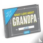  - Knock Knock What I Love about Grandpa Book Fill in the Love Fill-in-the-Blank Book & Gift Journal