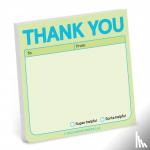 Knock Knock - Knock Knock Thank You Sticky Note (Pastel Version)
