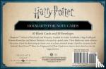 Insight Editions - Harry potter: hogwarts foil note cards (set of 10)