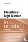 Hoffman, Marci B. - International Legal Research in a Nutshell