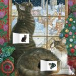 - Ivory Cats Christmas Window advent calendar (with stickers)