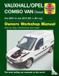 Randall, Martynn - Vauxhall/Opel Combo Diesel Van (Oct 2001 To Jan 2012) 51 To 61