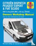  - Citroen Dispatch, Peugeot Expert & FIAT Scudo Diesel ('07-Aug '16) 56 to 16