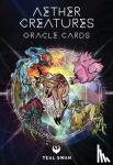 Swan, Teal - Aether Creatures Oracle Cards