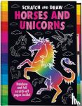 George, Joshua - Scratch and Draw Unicorns & Horses Too! - Scratch Art Activity Book