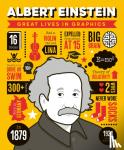 Books, Button - Great Lives in Graphics: Albert Einstein